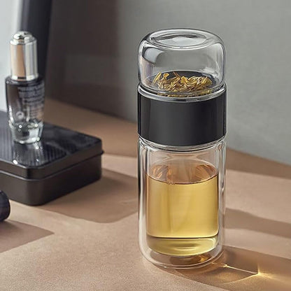 Cool-To-Touch Glass Tea Infuser