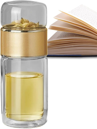 Cool-To-Touch Glass Tea Infuser
