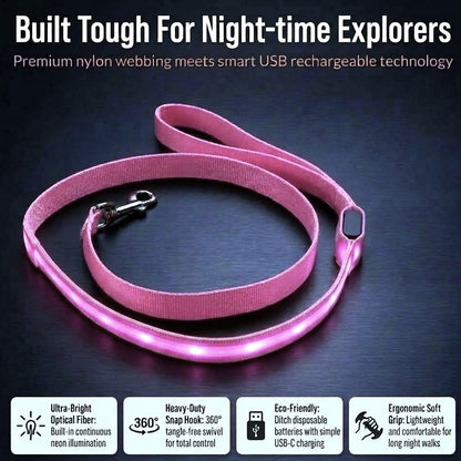 Light Up Safety Dog Leash