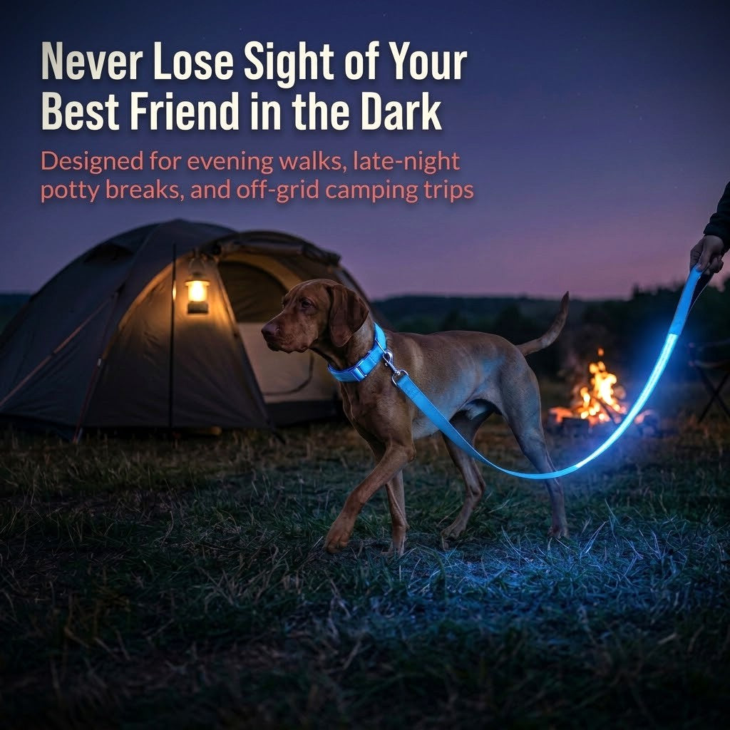Light Up Safety Dog Leash