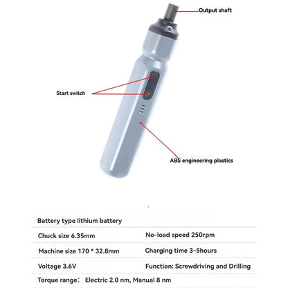 Ultra-Compact Cordless Power Driver