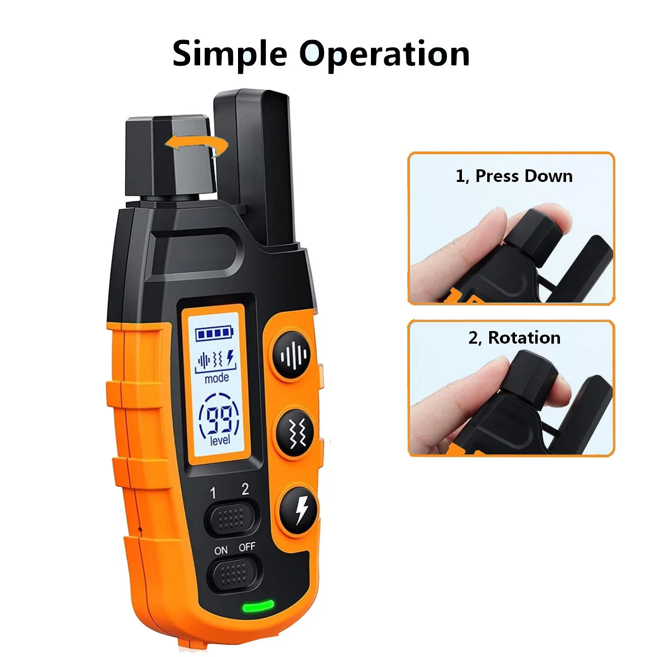 Off-Leash Safety Dog Training Collar